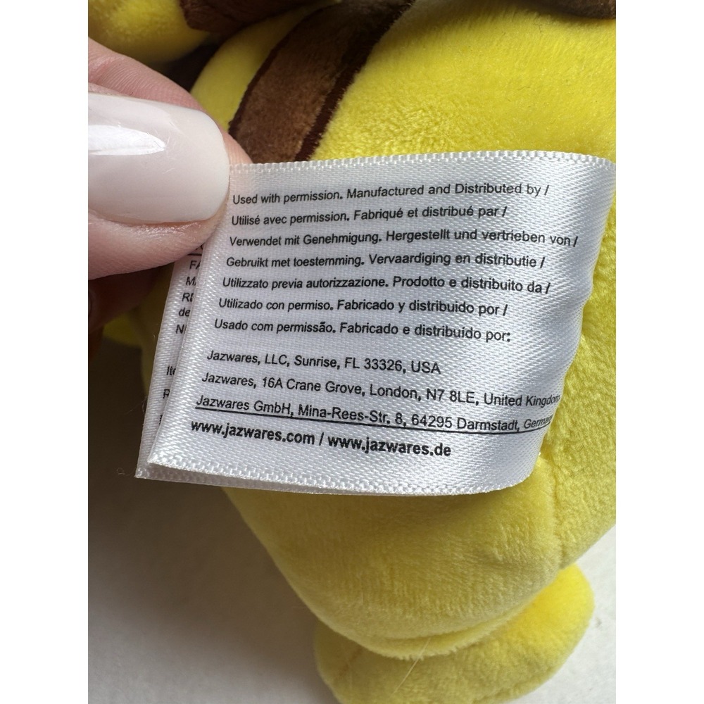 Pokémon Christmas Pikachu Plush, Holiday Santa Hat Star Pattern  Nintendo - Picture 7 of 9
